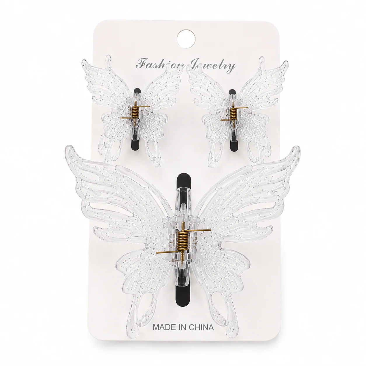Butterfly Hair Claw Combo - 6 Colors