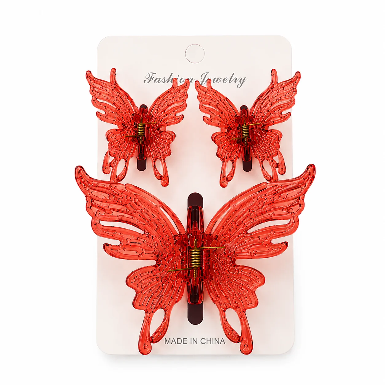 Butterfly Hair Claw Combo - 6 Colors