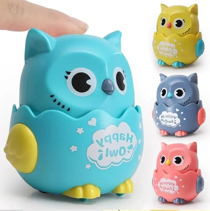 Press And Go Owl Toy