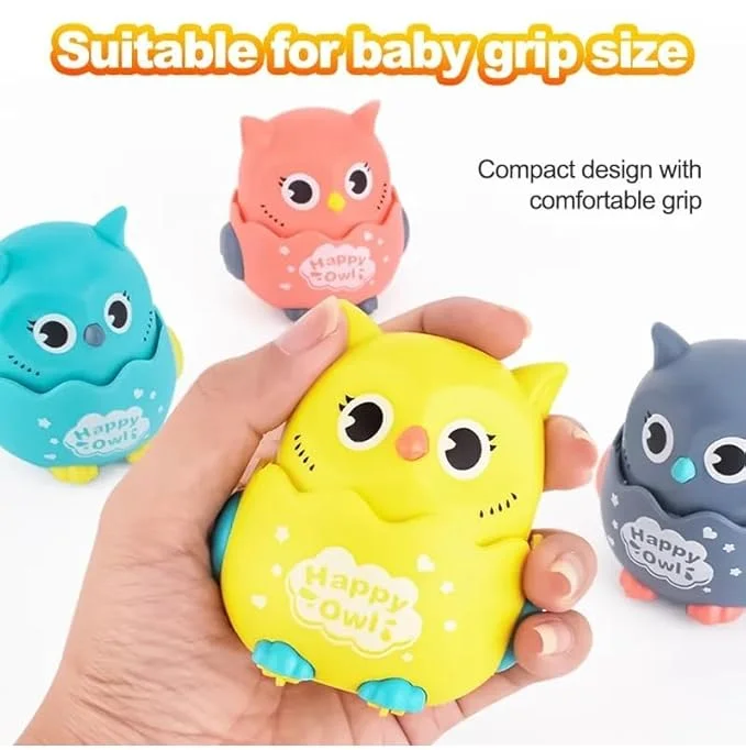 Press And Go Owl Toy